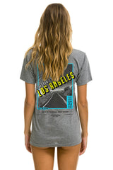 DREAMLAND LA FIRES BENEFIT CREW TEE - HEATHER GREY
