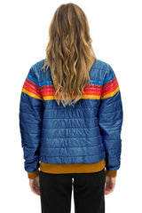 5 STRIPE RAINBOW - GLOSSY DEEP BLUE