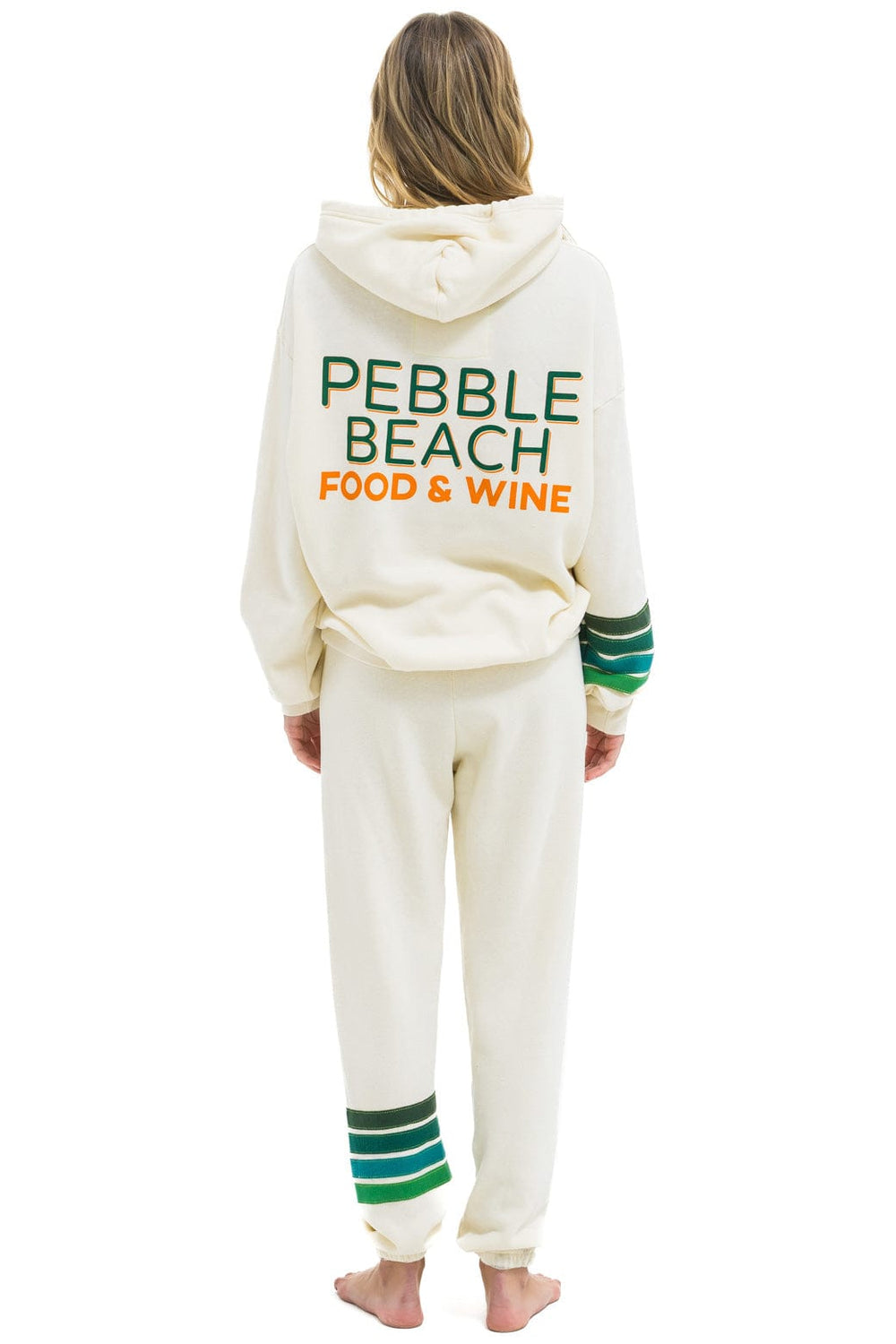 PEBBLE BEACH FOOD & WINE 2025 UNISEX SWEATPANTS - VINTAGE WHITE