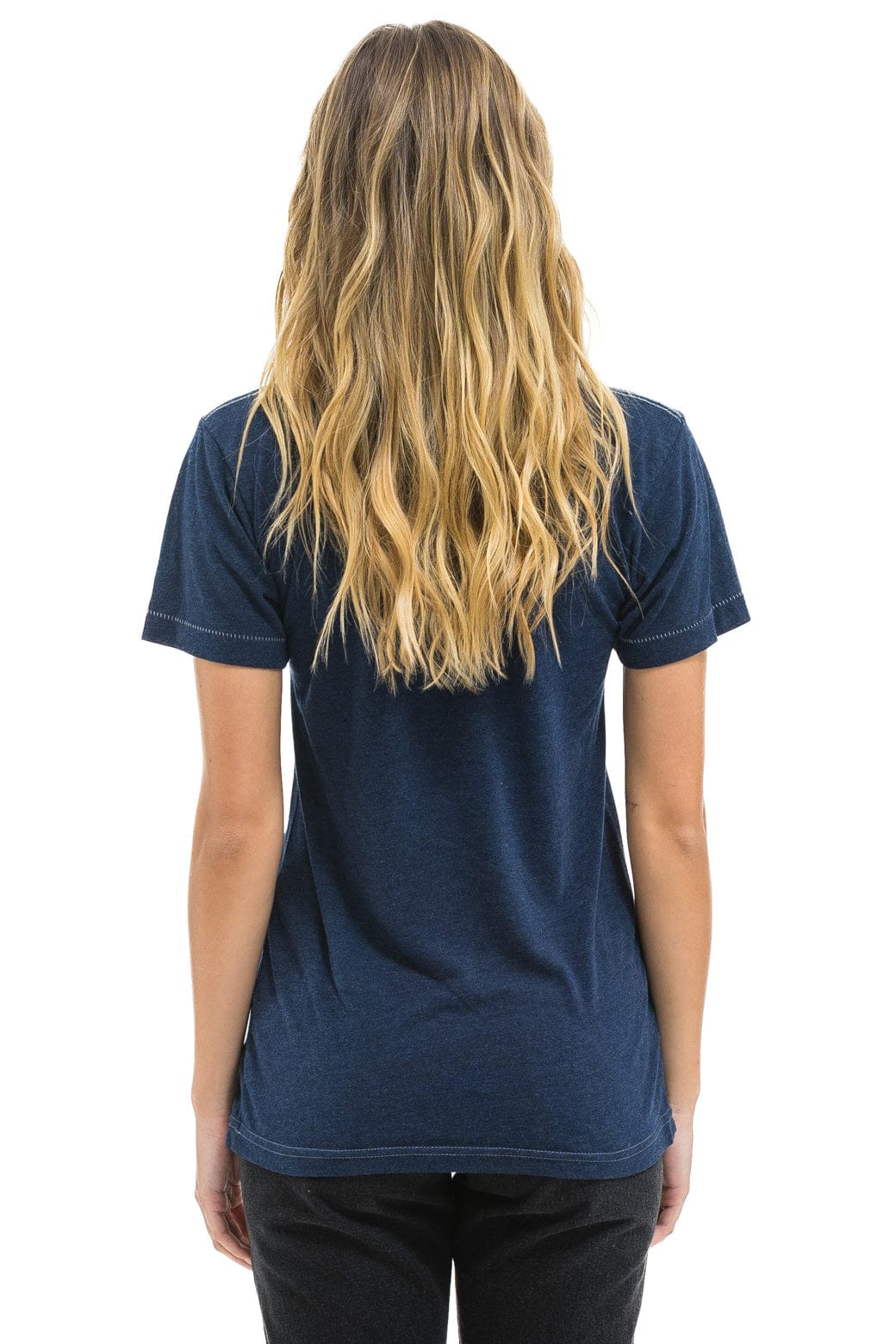 PEBBLE BEACH FOOD & WINE 2025 UNISEX CREW TEE - NAVY