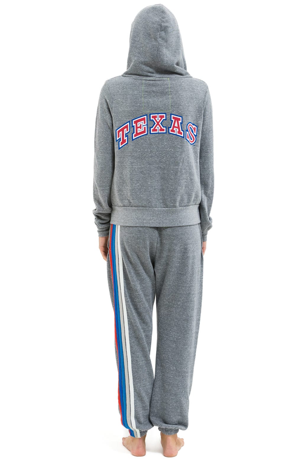 TEXAS RANGERS 5 STRIPE UNISEX SWEATPANTS - HEATHER // USA