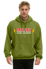 DREAMLAND MALIBU SUNDAY SESSIONS PULLOVER HOODIE RELAXED - JUNGLE GREEN