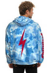 PHILLIES HAND DYED RELAXED PULLOVER HOODIE - TIE DYE BLUE