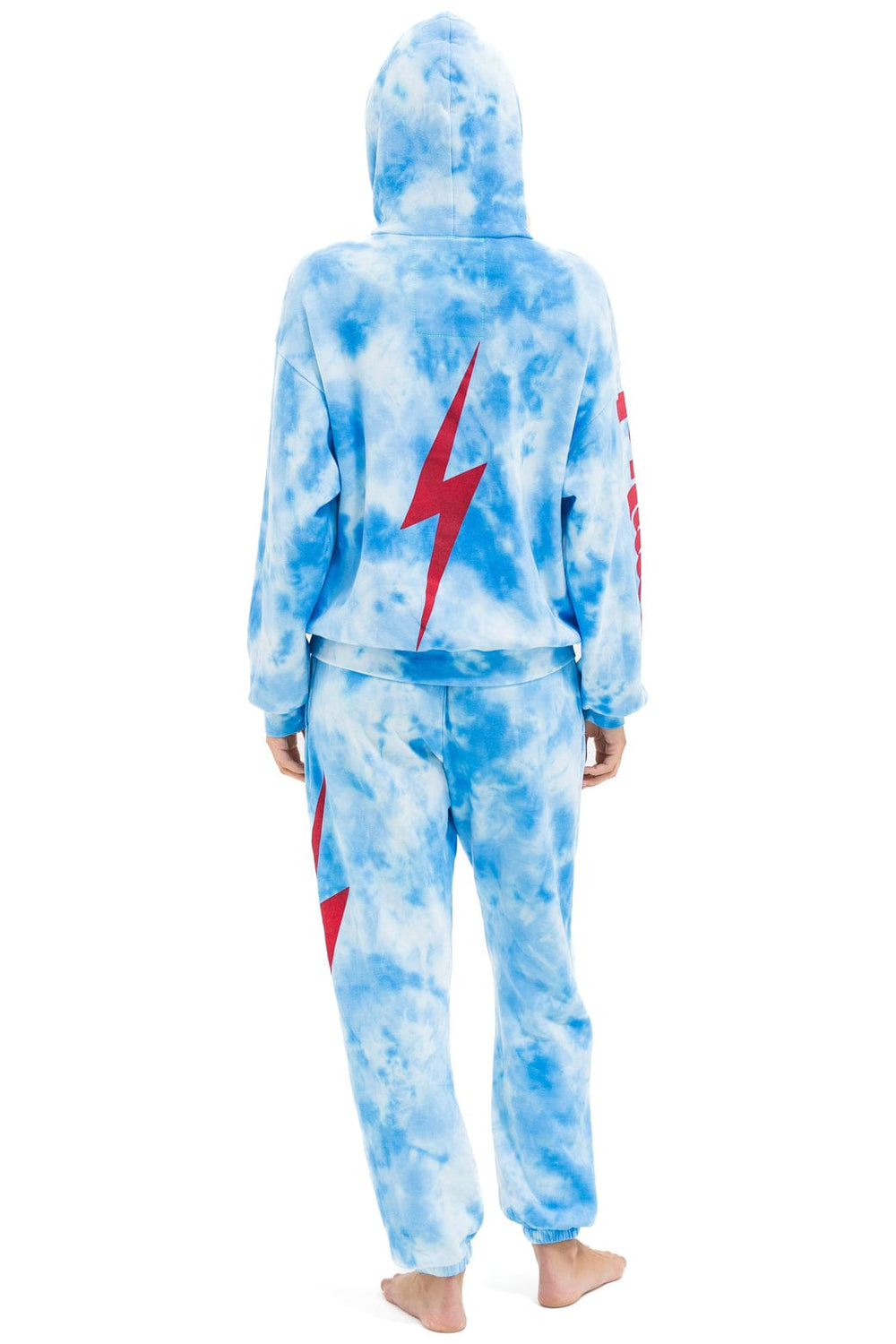 PHILLIES HAND DYED SWEATPANTS - TIE DYE BLUE