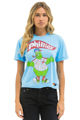 PHILLIES FANATIC BOYFRIEND TEE - SKY