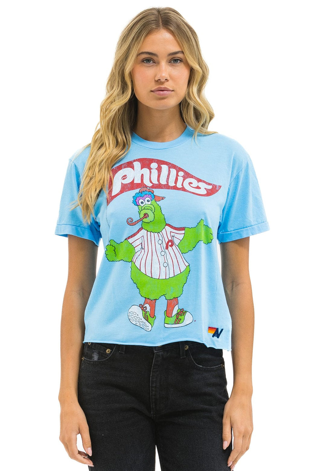 PHILLIES FANATIC BOYFRIEND TEE - SKY