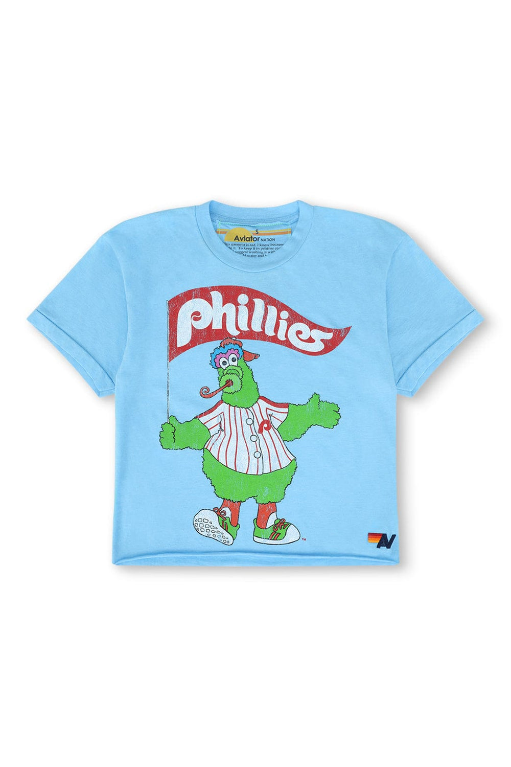PHILLIES FANATIC BOYFRIEND TEE - SKY