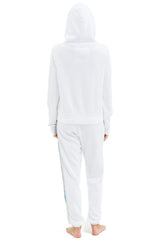 BOSTON RED SOX 5 STRIPE SWEATPANTS - WHITE // USA