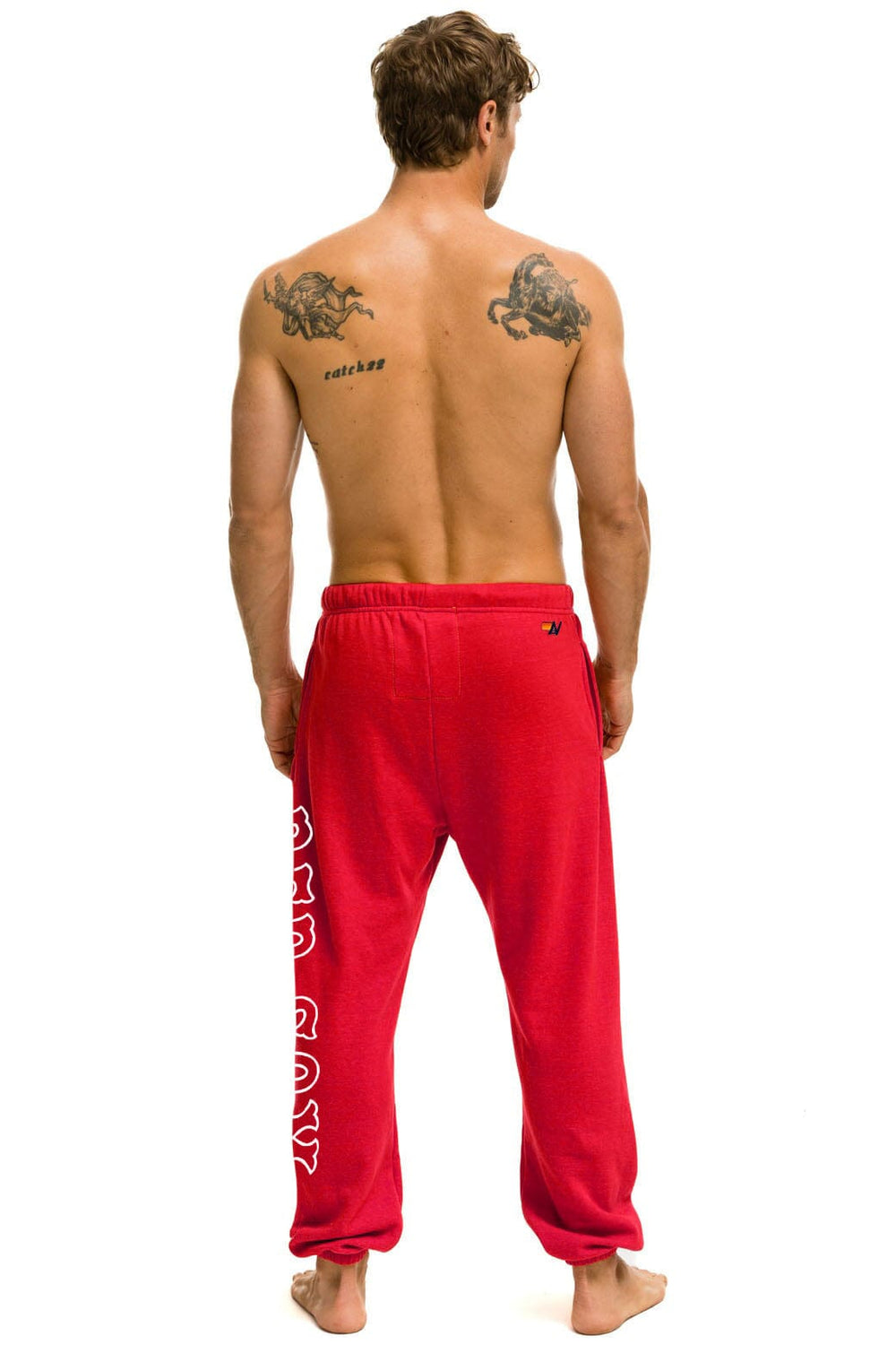 RED SOX UNISEX SWEATPANTS - RED