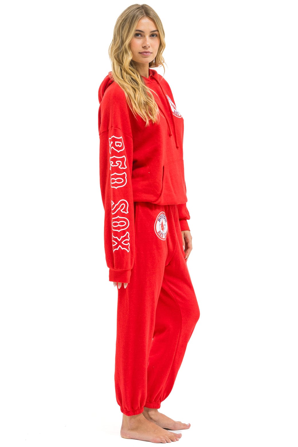 RED SOX UNISEX SWEATPANTS - RED