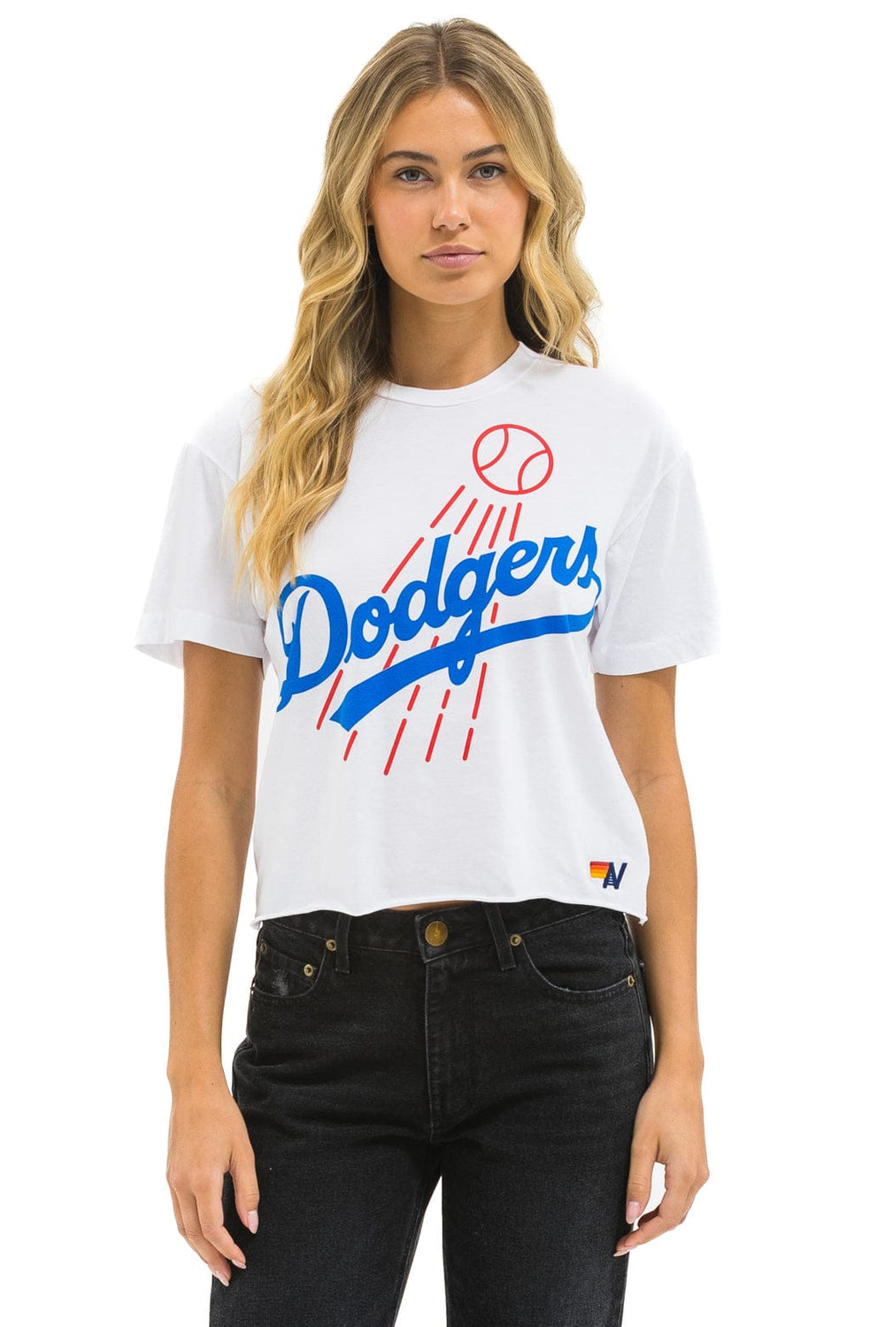 LOS ANGELES DODGERS BOYFRIEND TEE - WHITE