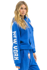NY METS RELAXED PULLOVER HOODIE - BLUE
