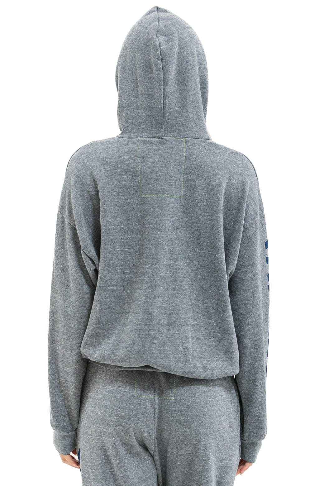 NY YANKEES RELAXED PULLOVER HOODIE - HEATHER GREY