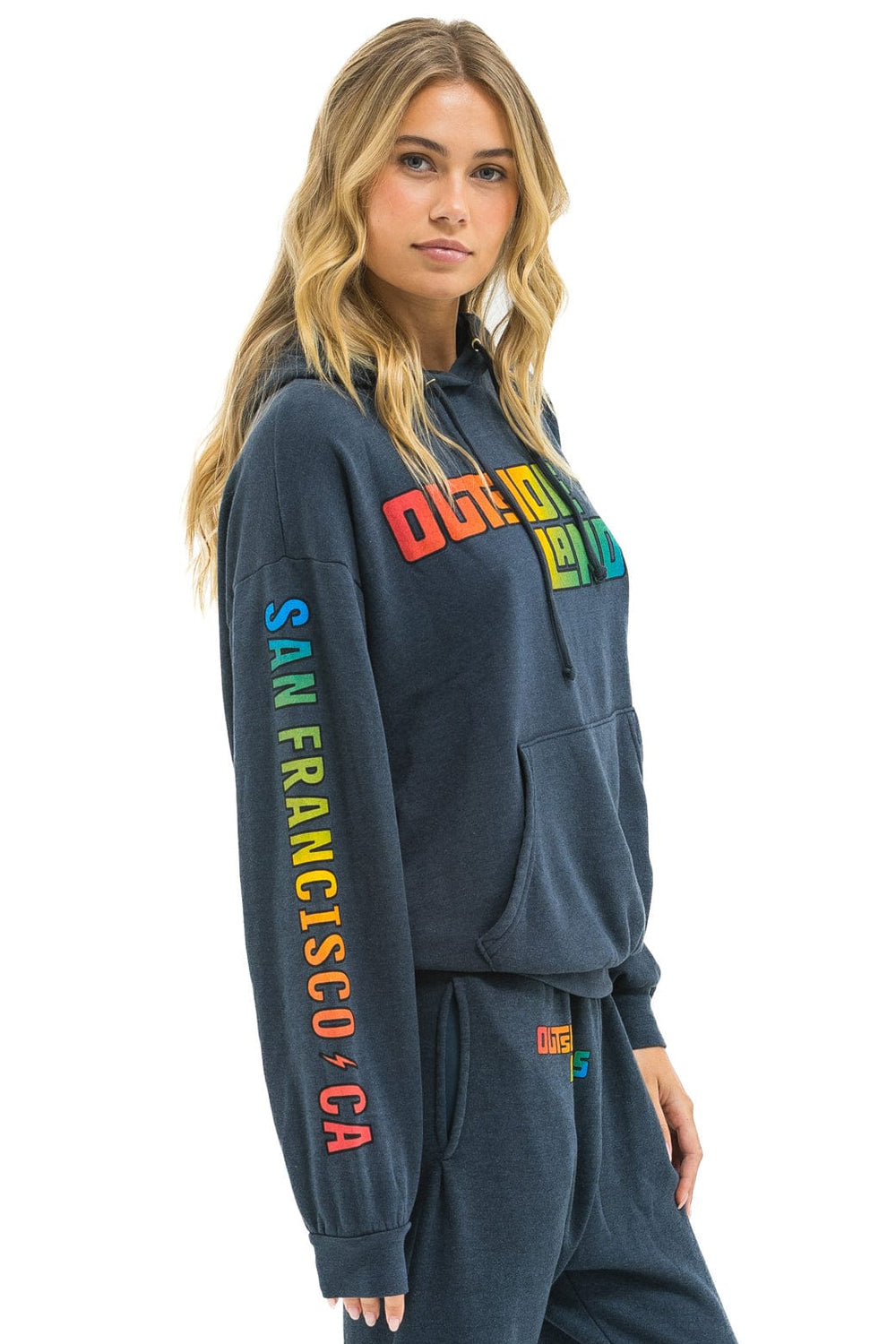 OUTSIDE LANDS 2025 RELAXED PULLOVER HOODIE - CHARCOAL