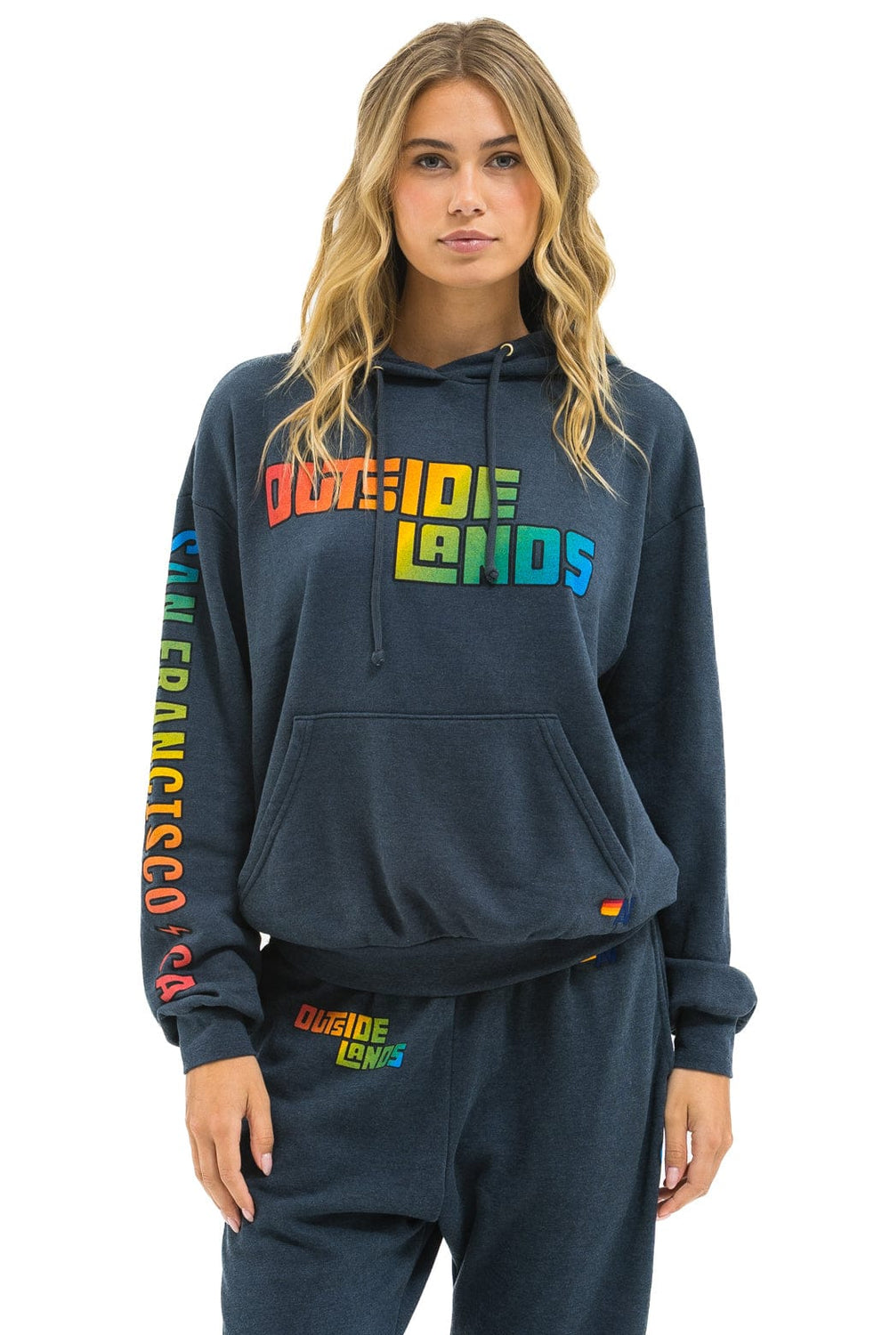OUTSIDE LANDS 2025 RELAXED PULLOVER HOODIE - CHARCOAL