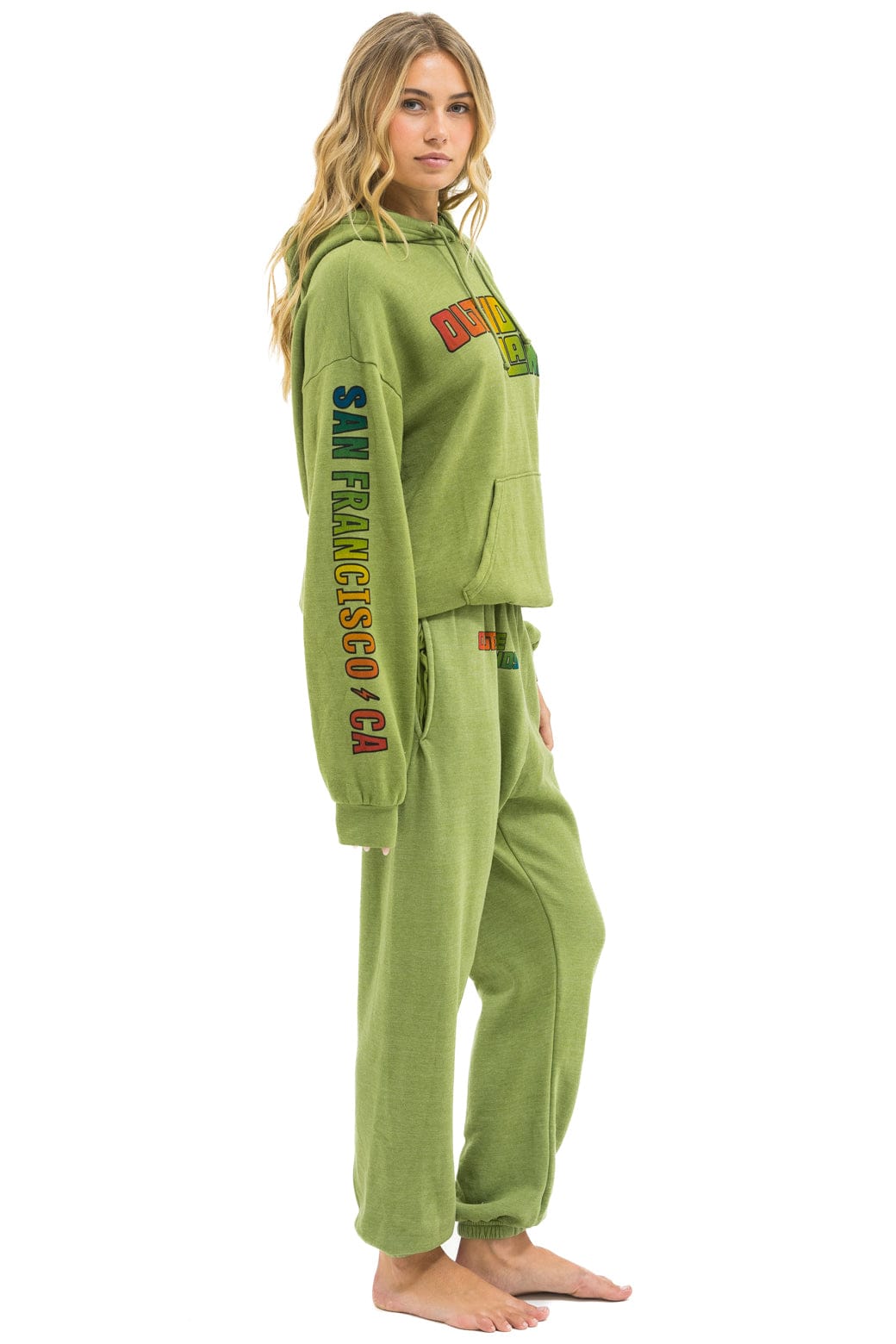 OUTSIDE LANDS 2025 UNISEX SWEATPANTS - JUNGLE GREEN