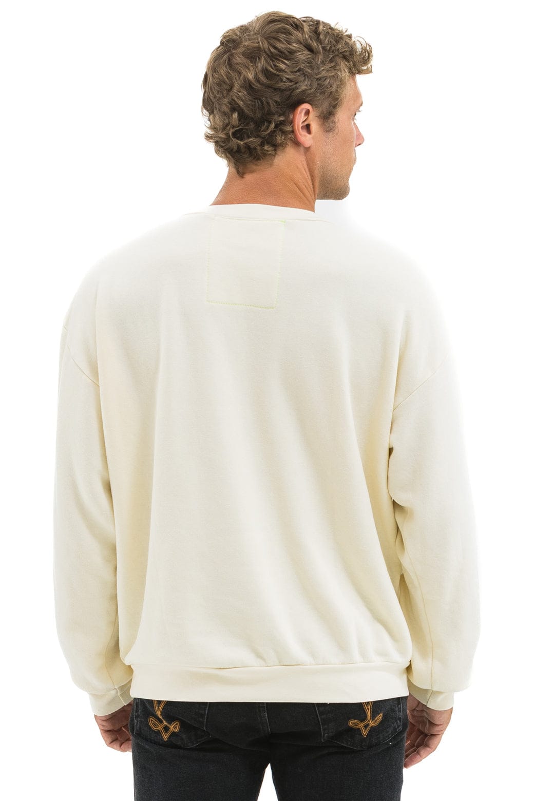 BLAZE RELAXED CREW SWEATSHIRT - VINTAGE WHITE // VINTAGE WHITE