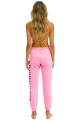JAZZ ASPEN SNOWMASS 2025 UNISEX SWEATPANTS - NEON PINK