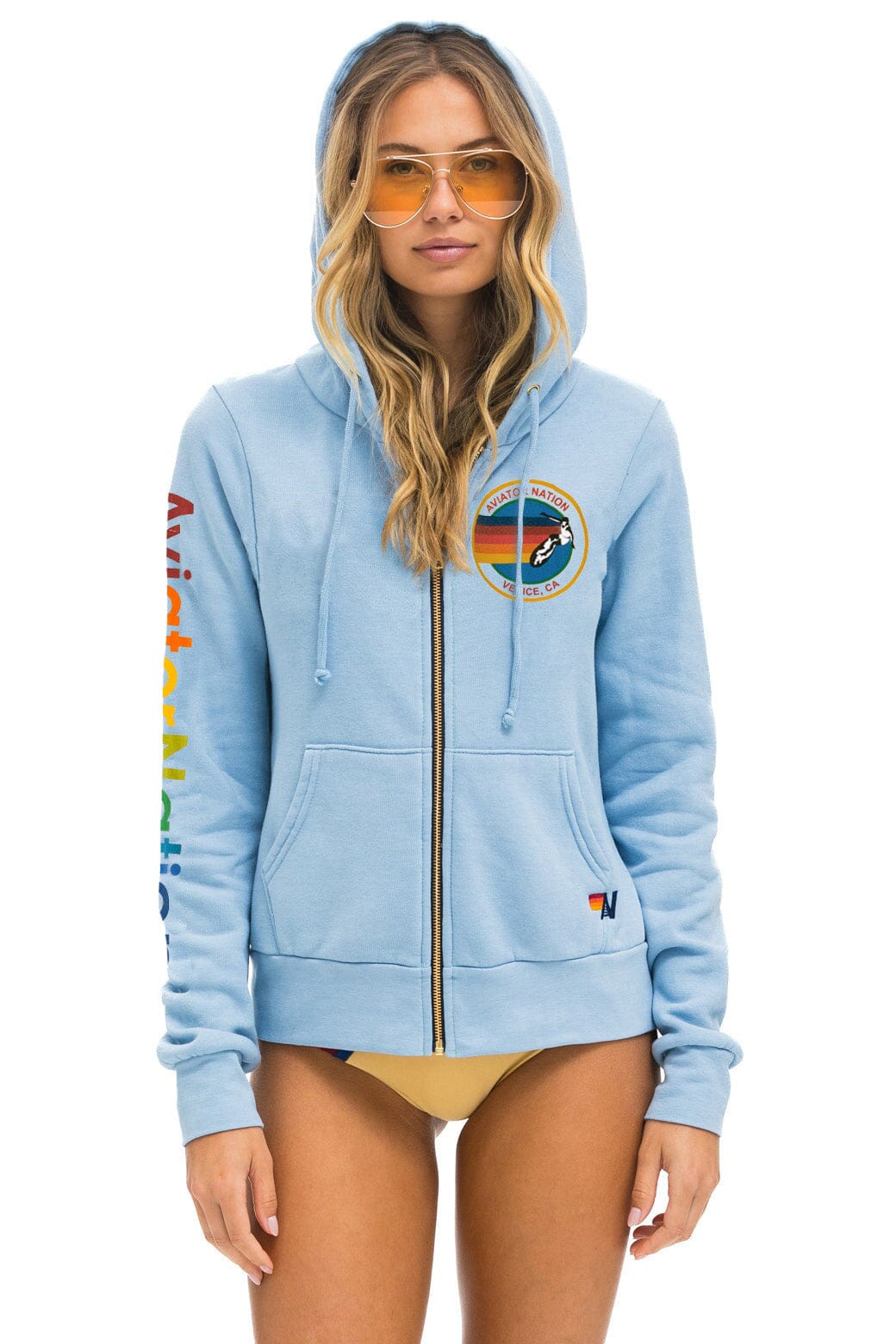 AVIATOR NATION HOODIE - ICE