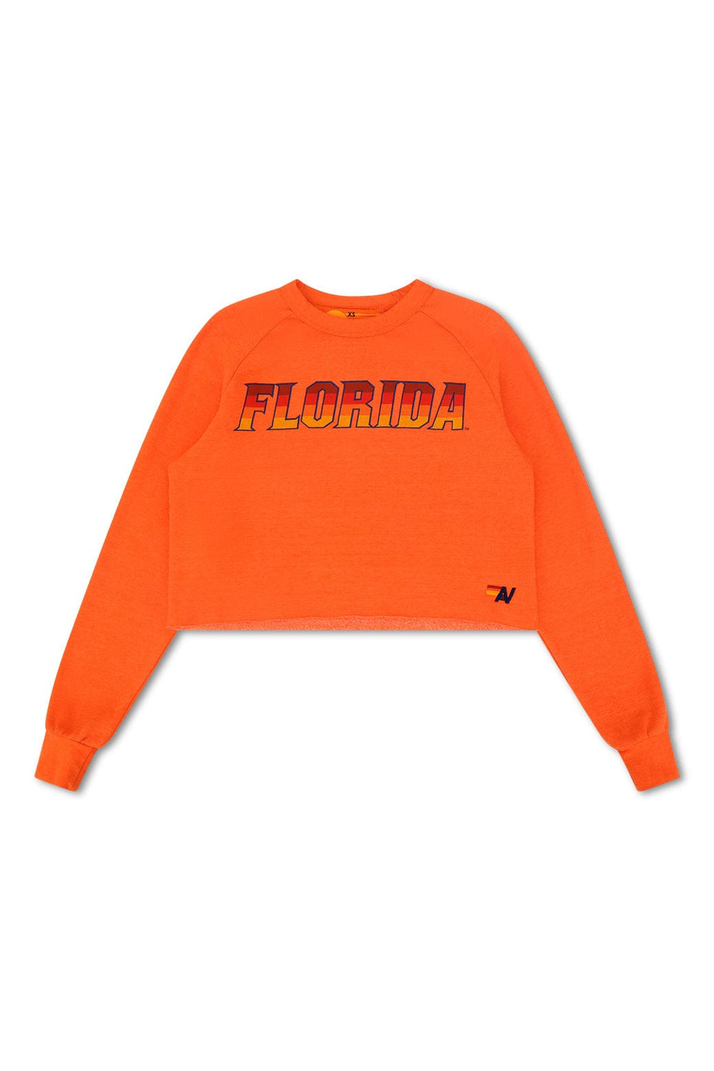 UNIVERSITY OF FLORIDA CROPPED CREW SWEATSHIRT - ORANGE