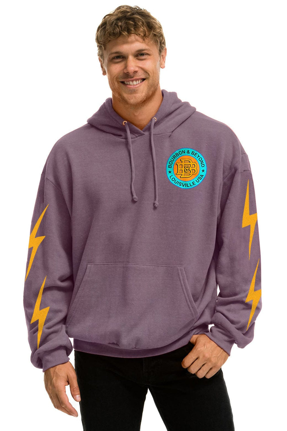 BOURBON AND BEYOND 2025 PULLOVER HOODIE RELAXED - MOCHA