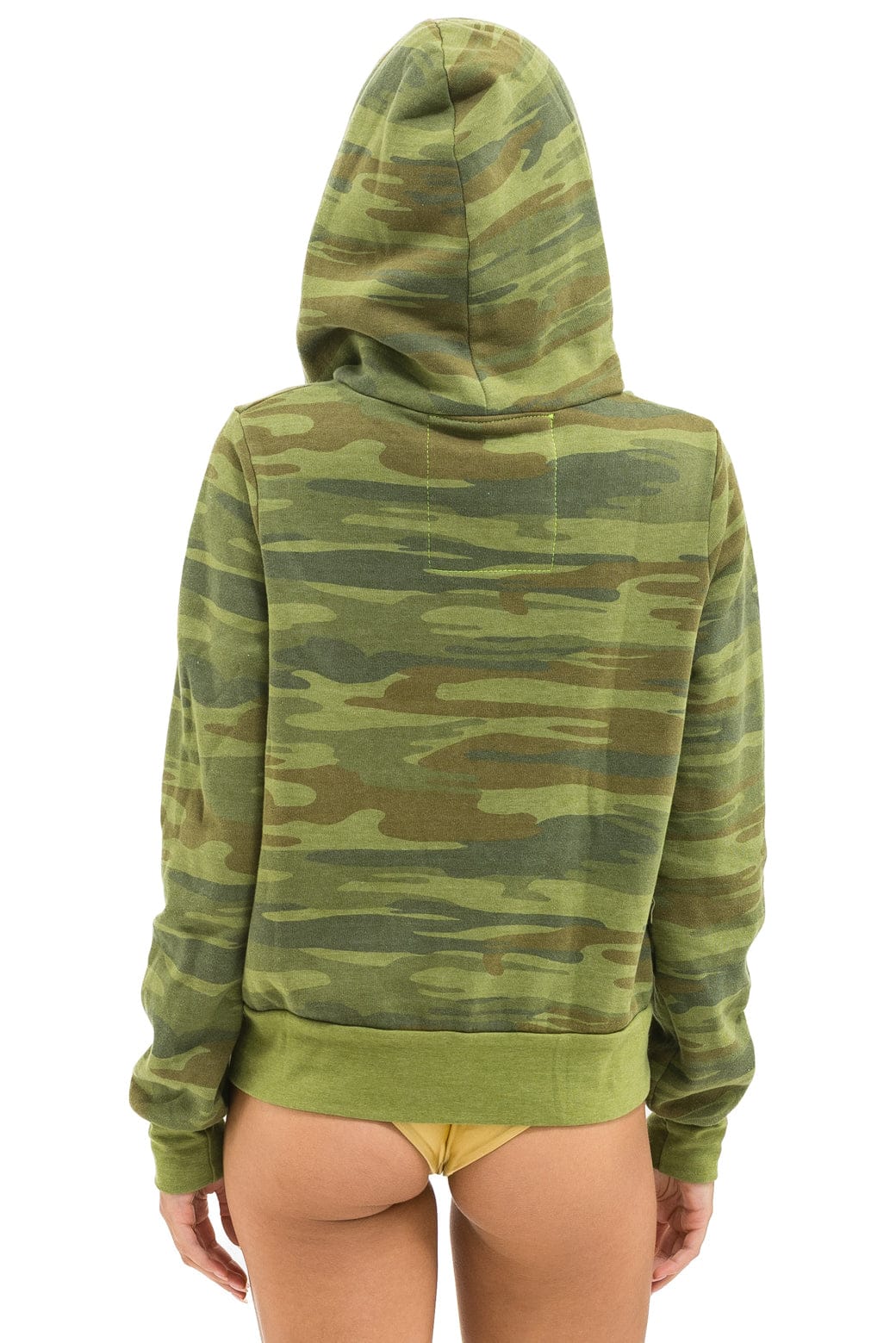 HEART 2 HOODIE - CAMO // NEON PINK