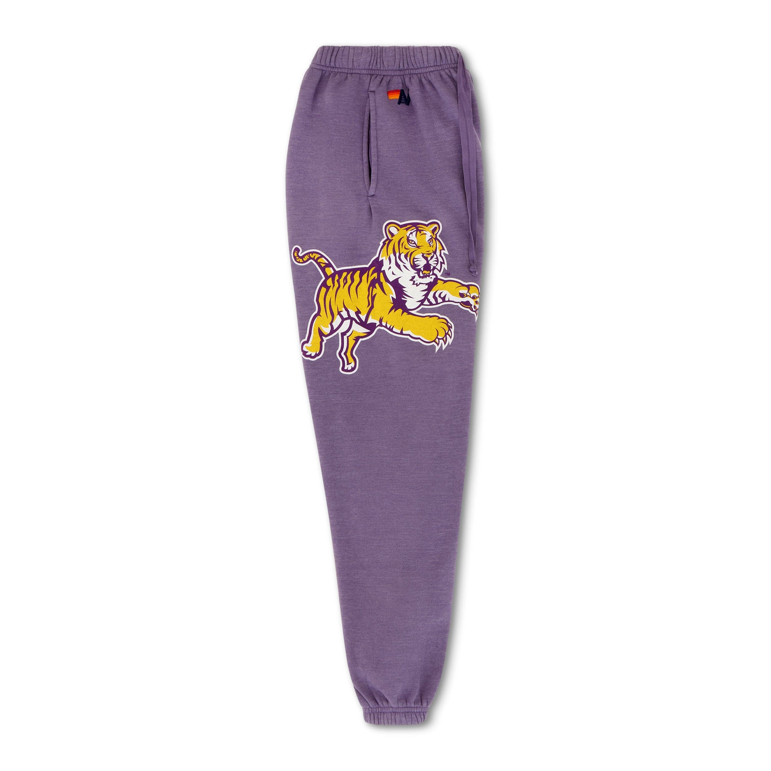 LSU TIGER UNISEX POCKET SWEATPANTS - GRAPE