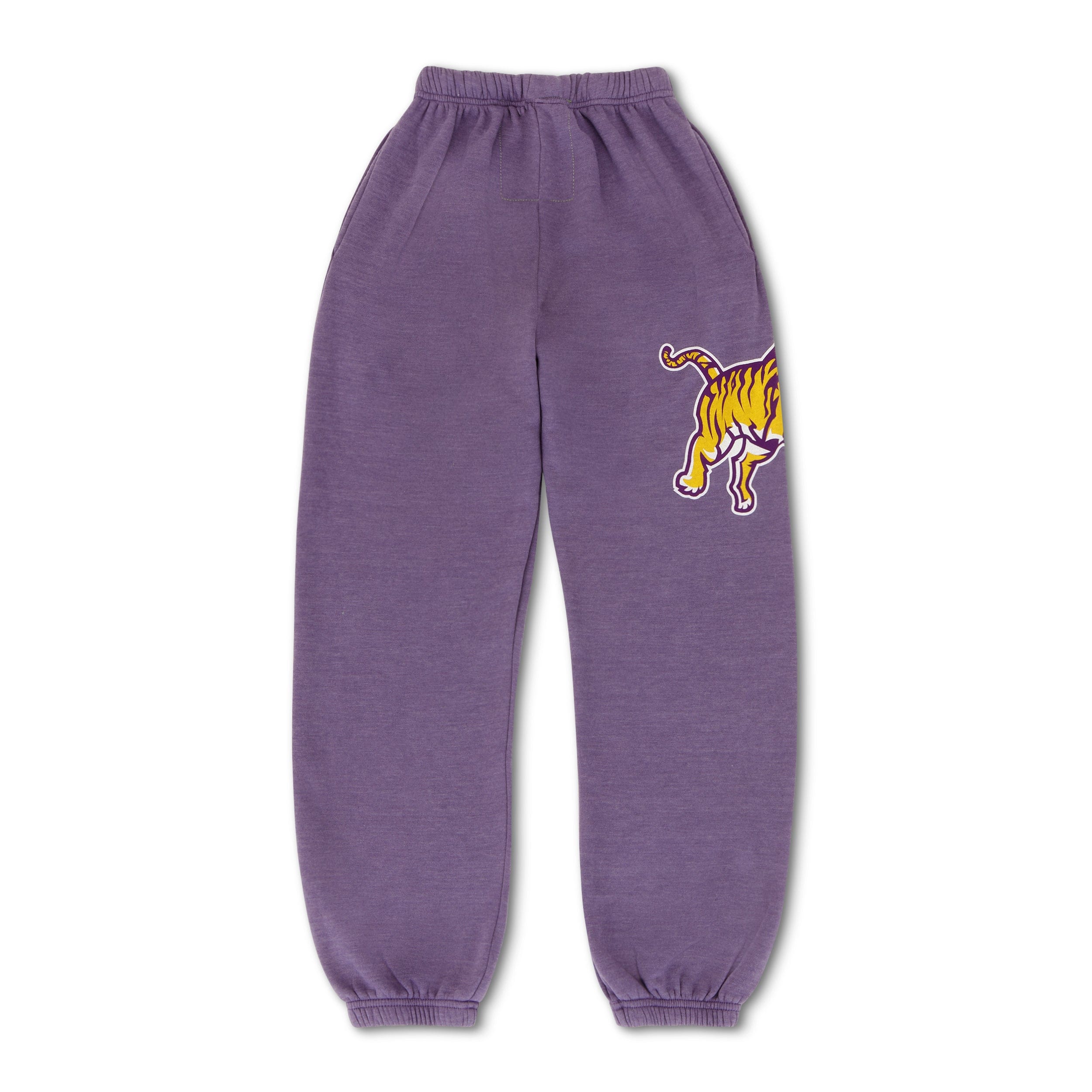 LSU TIGER UNISEX POCKET SWEATPANTS - GRAPE