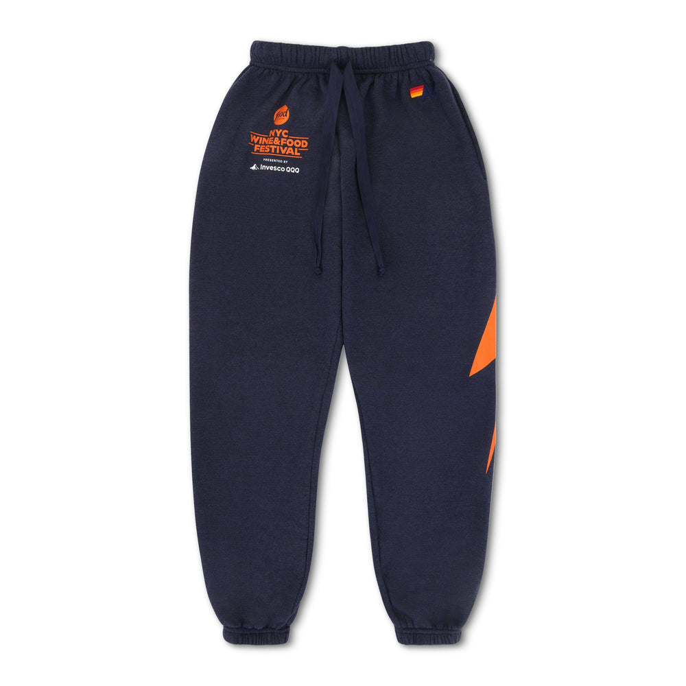 NEW YORK WINE & FOOD 2025 UNISEX POCKET SWEATPANTS - NAVY