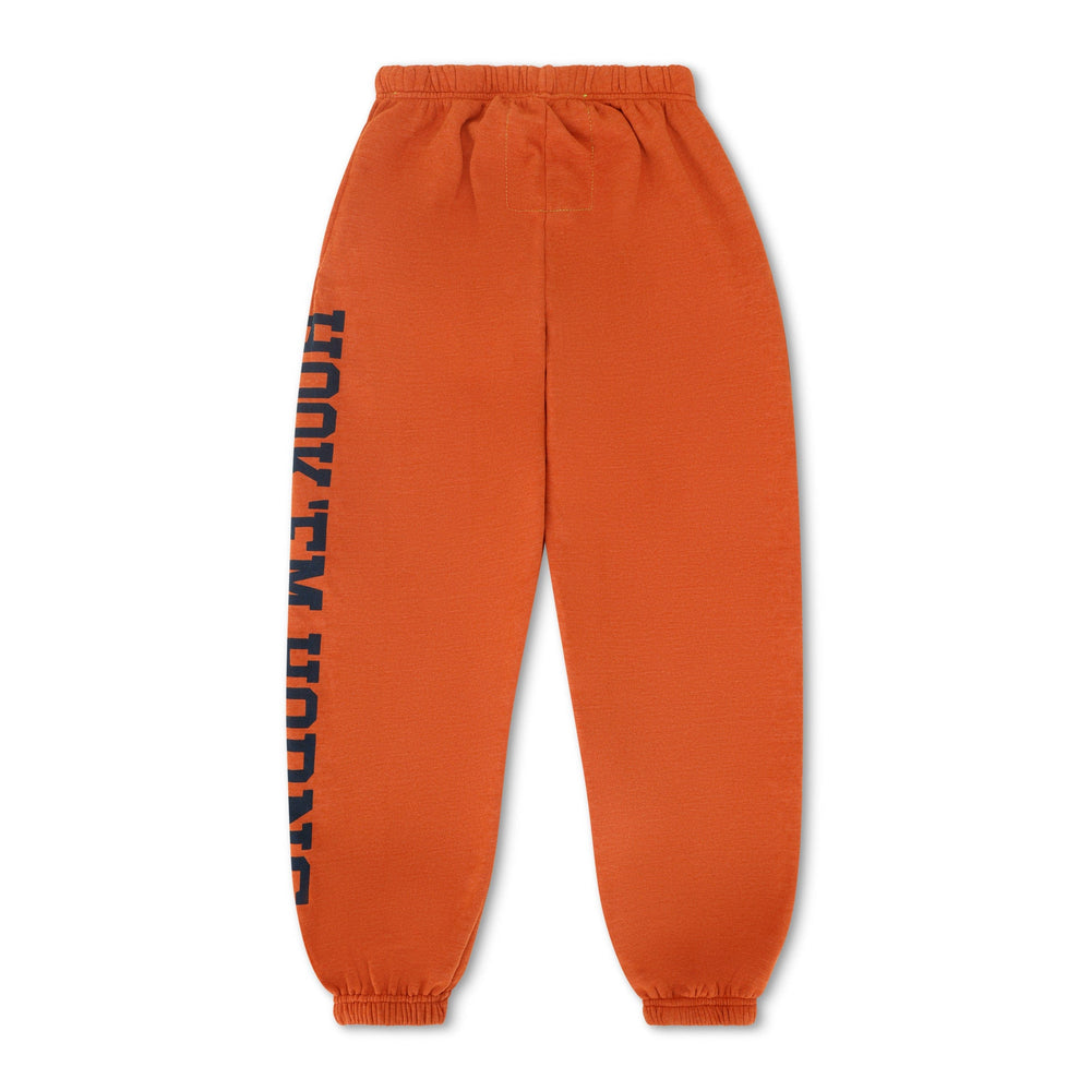 UNIVERSITY OF TEXAS UNISEX CIRCLE PRINT SWEATPANTS - BURNT ORANGE