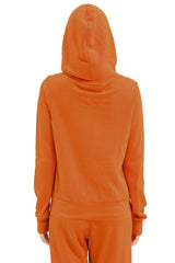 UNIVERSITY OF TEXAS CIRCLE PRINT ZIP HOODIE - BURNT ORANGE