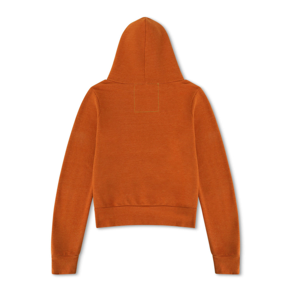 UNIVERSITY OF TEXAS CIRCLE PRINT ZIP HOODIE - BURNT ORANGE