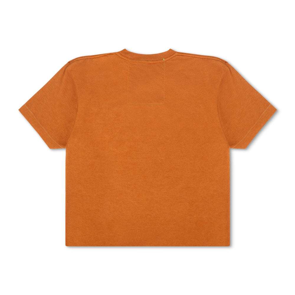 UNIVERSITY OF TEXAS STATE LOGO BOYFRIEND TEE - BURNT ORANGE