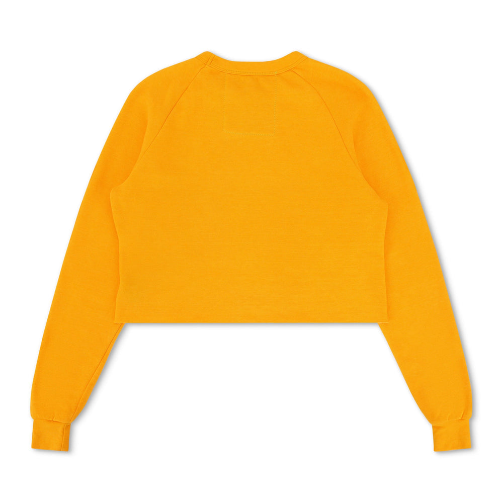 ASU VINTAGE DEVIL CROPPED CREW SWEATSHIRT - GOLD