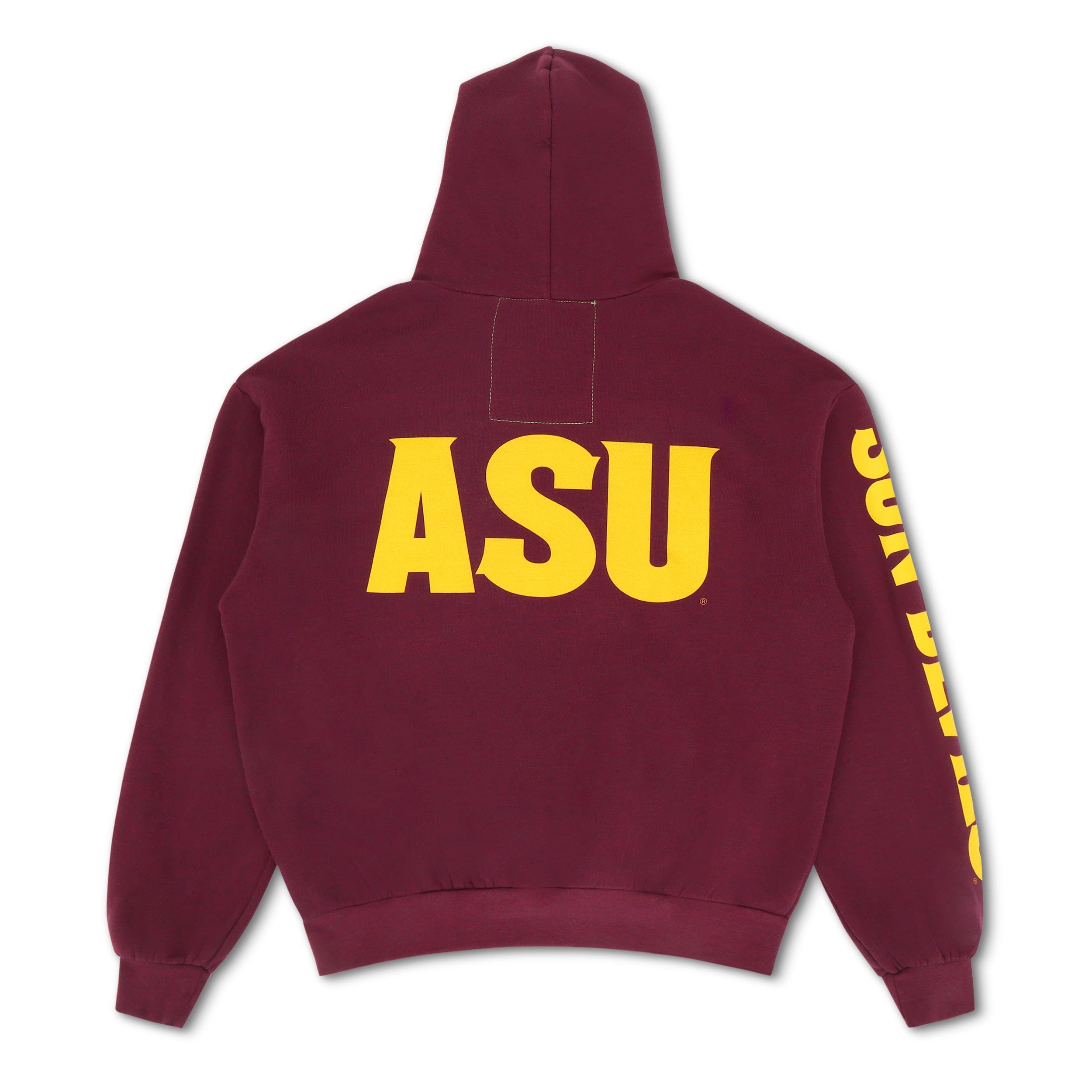 ASU FORK PULLOVER HOODIE RELAXED - MAROON