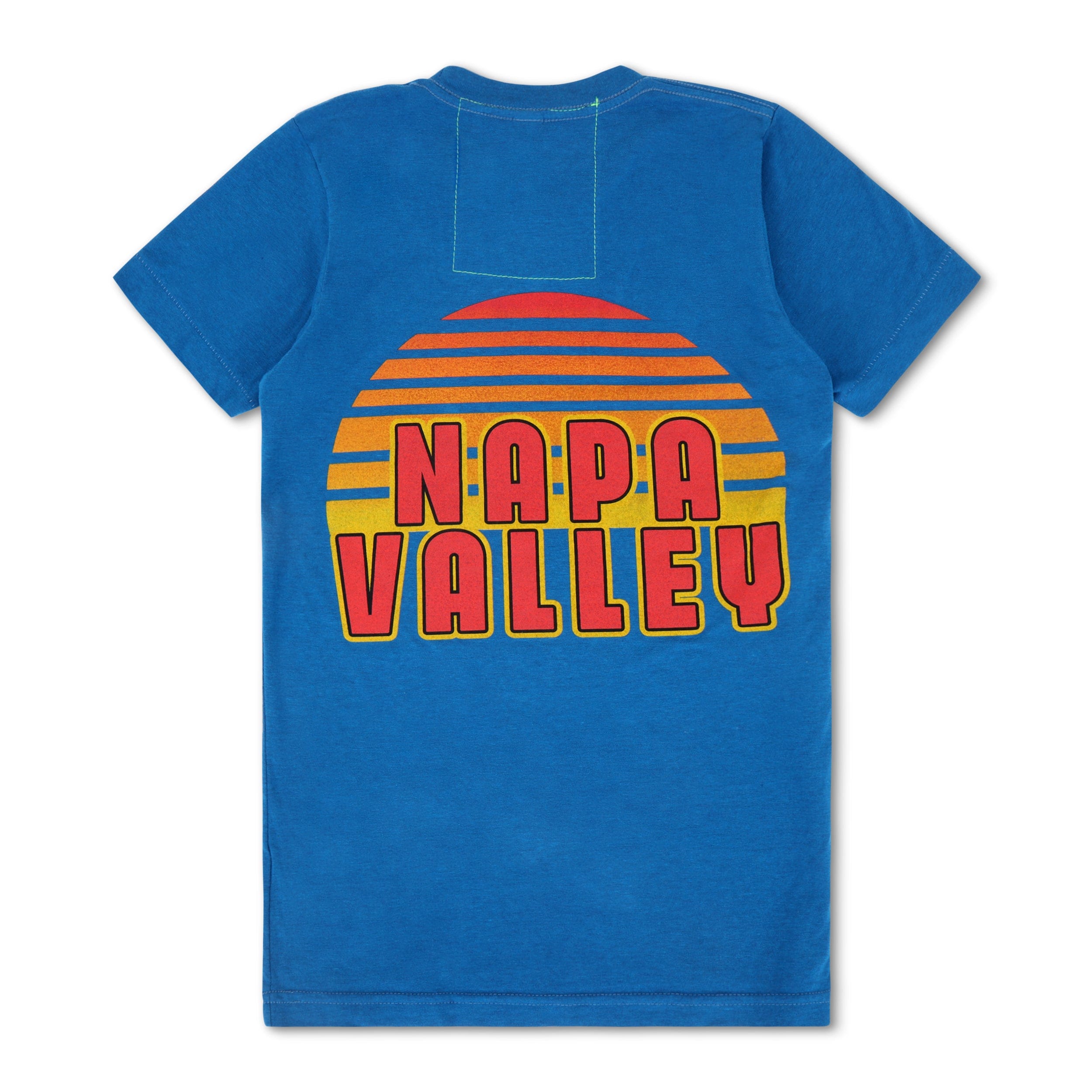 PALM TREE FEST NAPA 2025 CREW TEE SHIRT - ADVENTURE BLUE