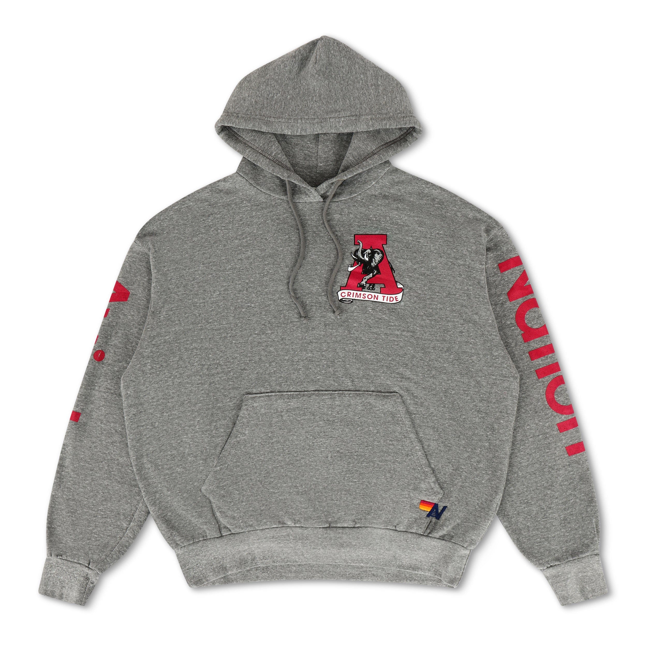 UNIVERSITY OF ALABAMA RELAXED PULLOVER HOODIE - HEATHER