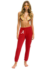 UNIVERSITY OF ALABAMA BOLT SWEATPANTS - CRIMSON
