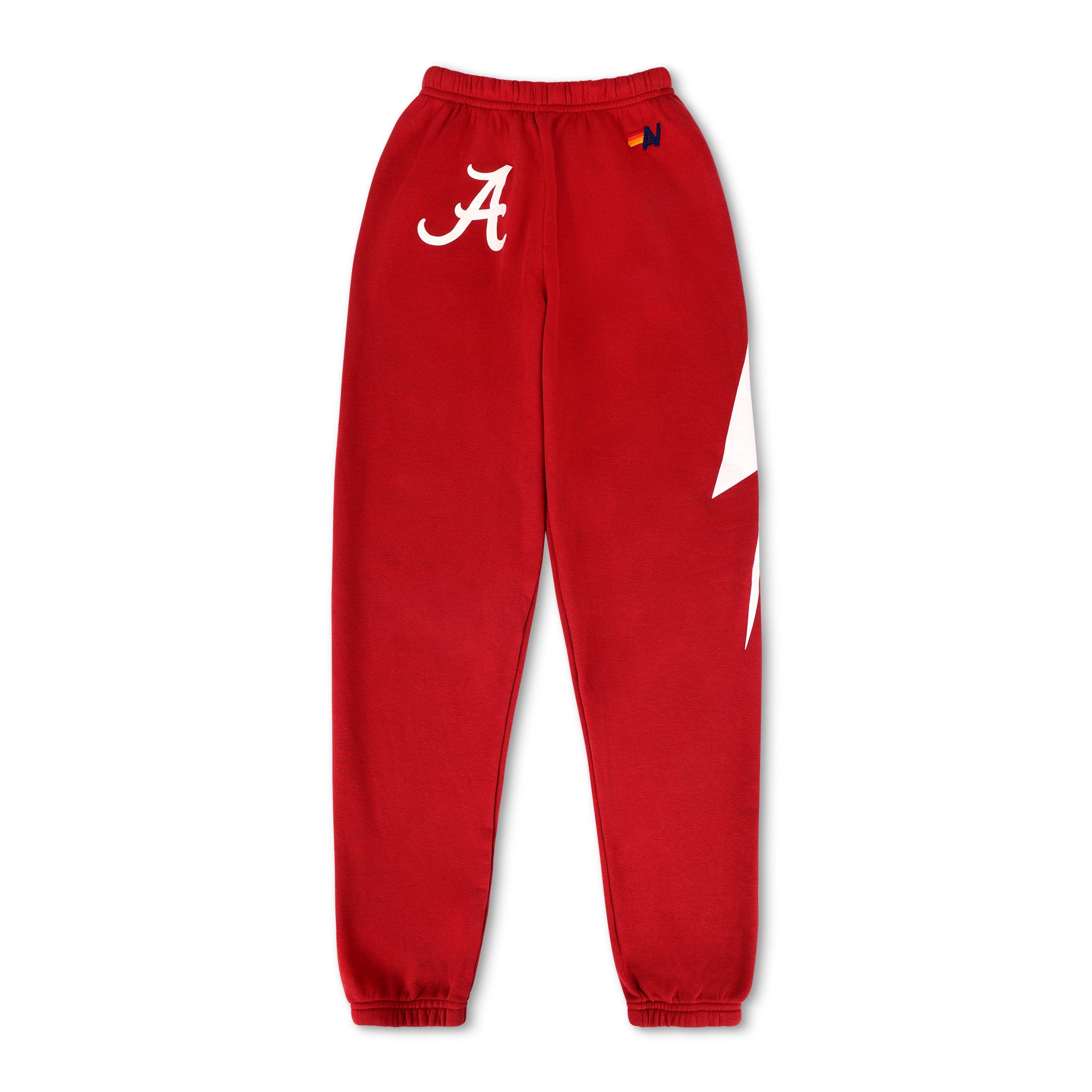 UNIVERSITY OF ALABAMA BOLT SWEATPANTS - CRIMSON