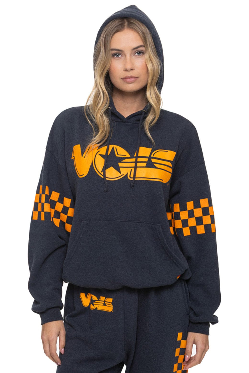 UNIVERSITY OF TENNESSEE VOLS RELAXED PULLOVER HOODIE - CHARCOAL