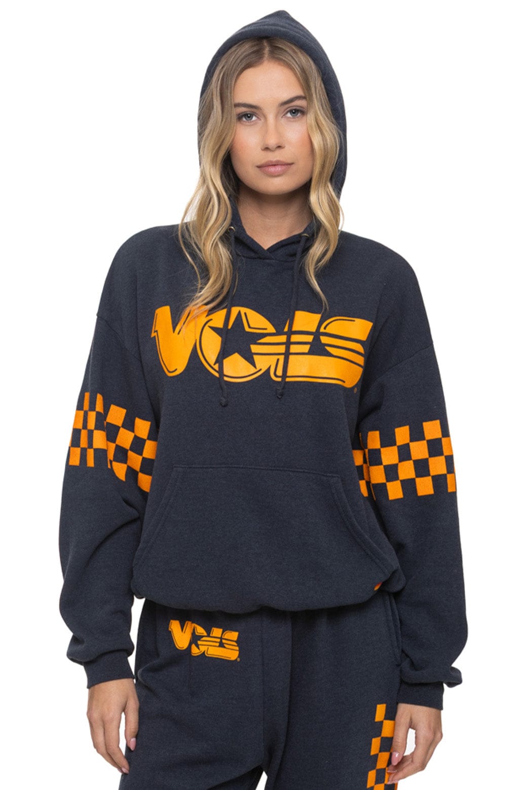 UNIVERSITY OF TENNESSEE VOLS RELAXED PULLOVER HOODIE - CHARCOAL
