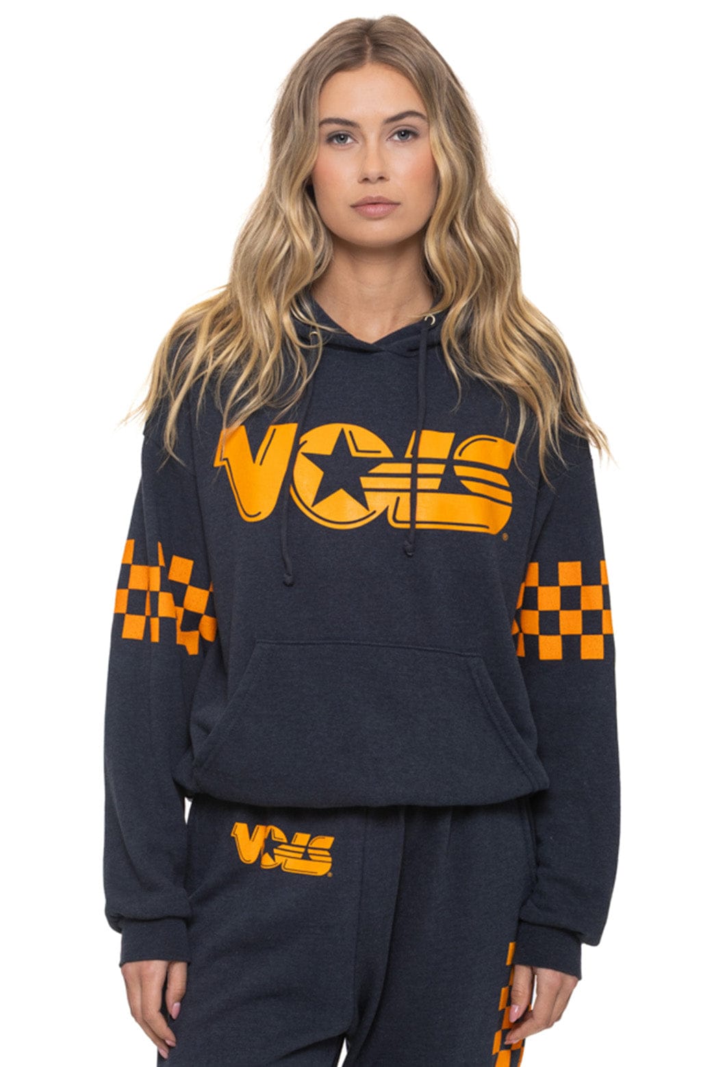 UNIVERSITY OF TENNESSEE VOLS RELAXED PULLOVER HOODIE - CHARCOAL