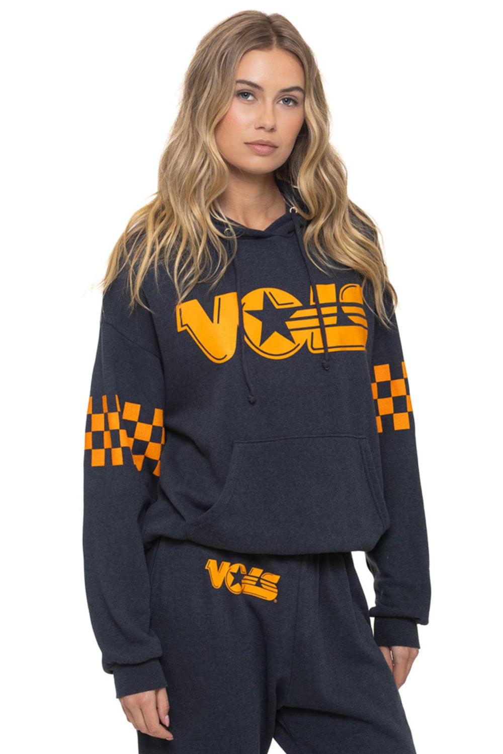 UNIVERSITY OF TENNESSEE VOLS RELAXED PULLOVER HOODIE - CHARCOAL