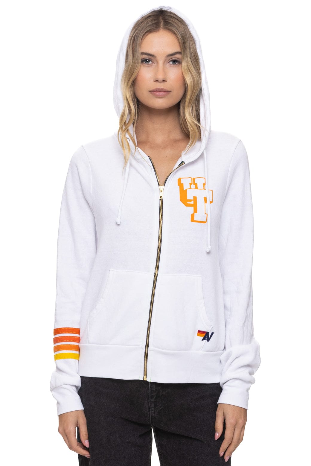 UNIVERSITY OF TENNESSEE SMOKEY ZIP HOODIE - WHITE