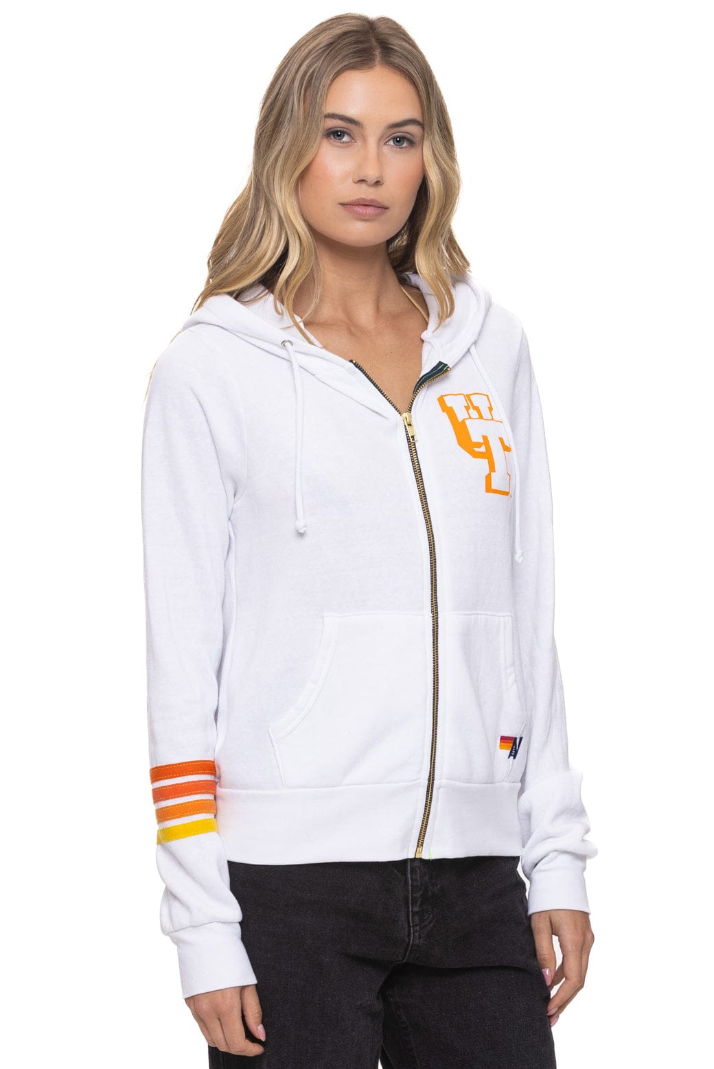 UNIVERSITY OF TENNESSEE SMOKEY ZIP HOODIE - WHITE