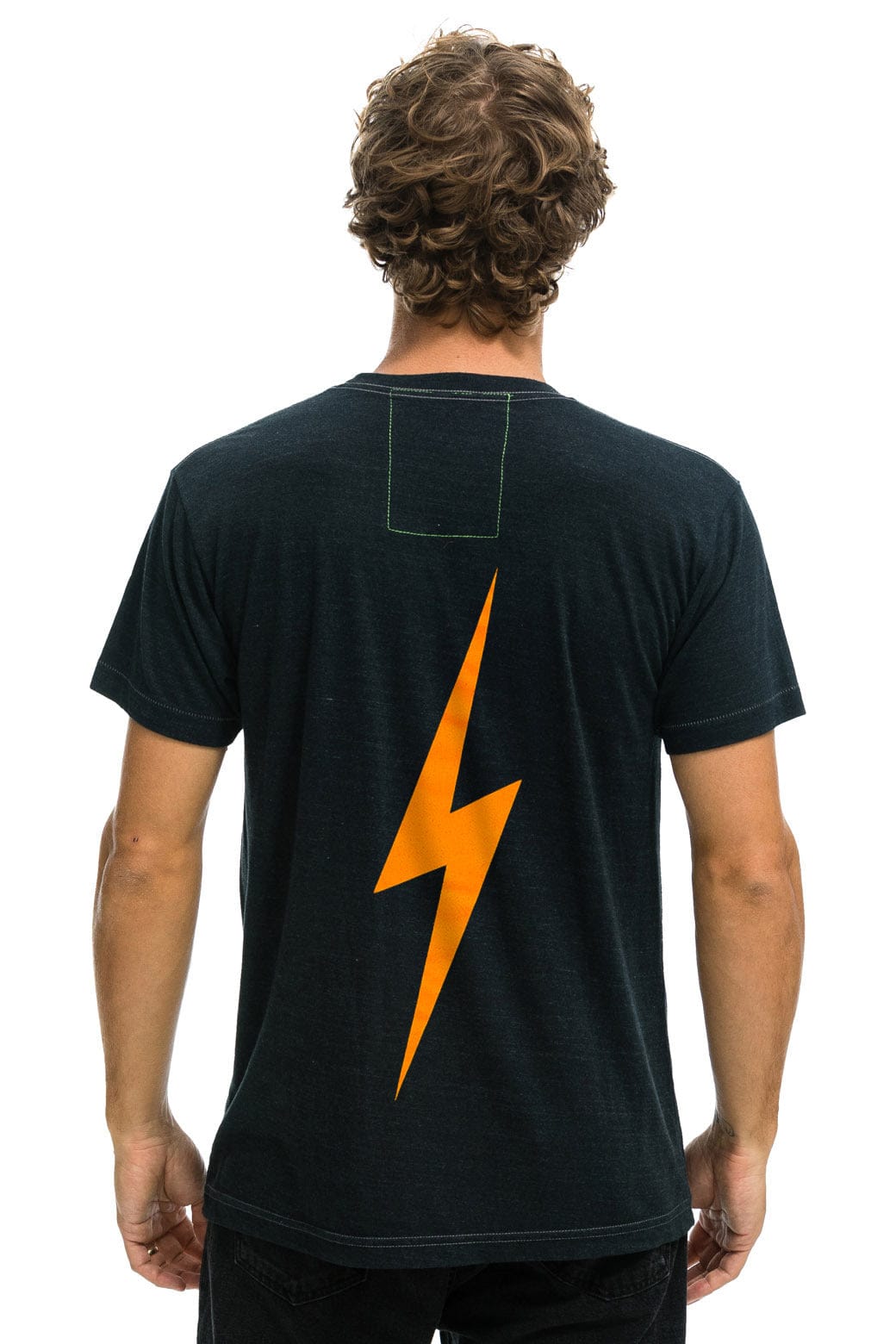 UNIVERSITY OF TENNESSEE BOLT CREW TEE SHIRT - CHARCOAL