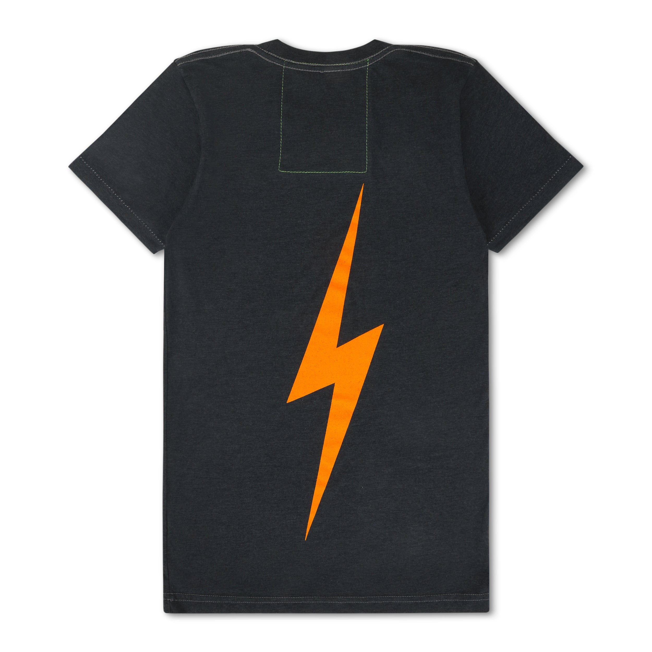 UNIVERSITY OF TENNESSEE BOLT CREW TEE SHIRT - CHARCOAL