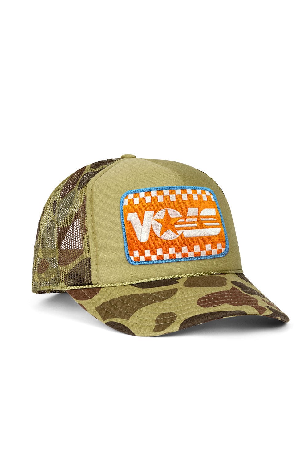 UNIVERSITY OF TENNESSEE VOLS VINTAGE LOW RISE TRUCKER - CAMO