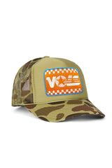 UNIVERSITY OF TENNESSEE VOLS VINTAGE LOW RISE TRUCKER - CAMO