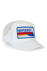 NANTUCKET 2025 VINTAGE LOW RISE TRUCKER - WHITE
